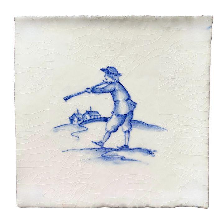 Flute Player - 11 x 11cm Rustic, product variant image