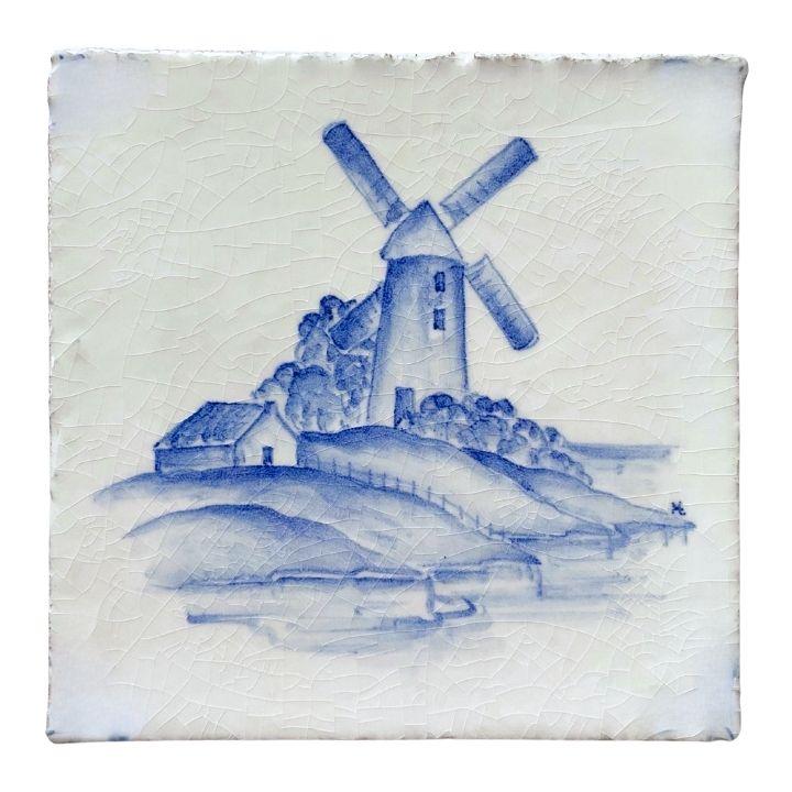 Hillside Windmill - 11 x 11cm Rustic, product variant image