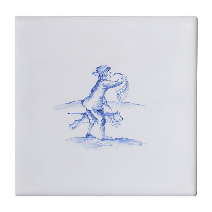 Hornblower - 11 x 11cm Gloss Glaze, product variant image