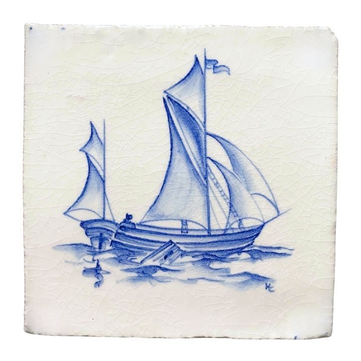 Sailing Boat - 11 x 11cm Rustic, product variant image