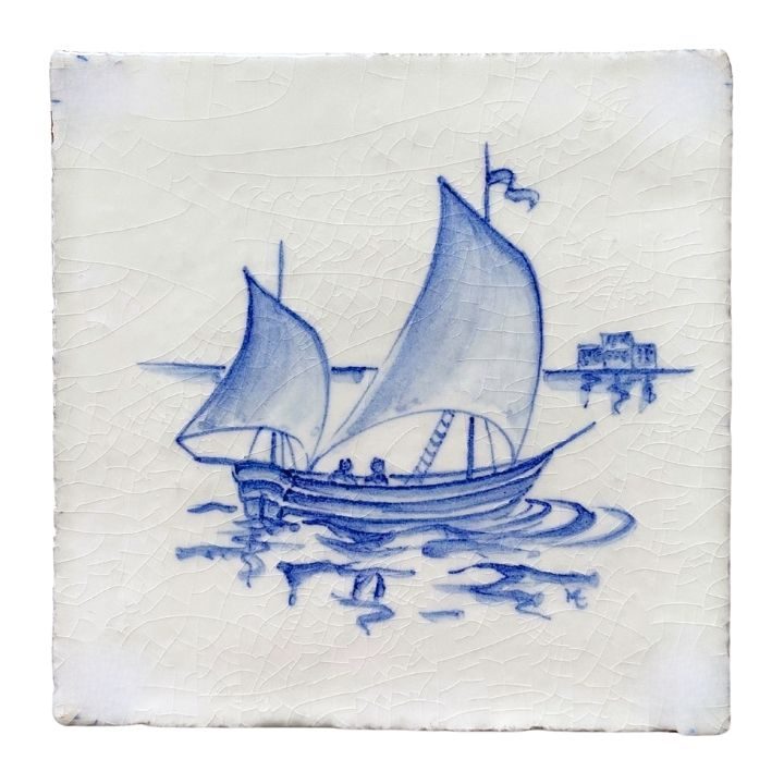 Ketch Boat - 11 x 11cm Rustic, product variant image