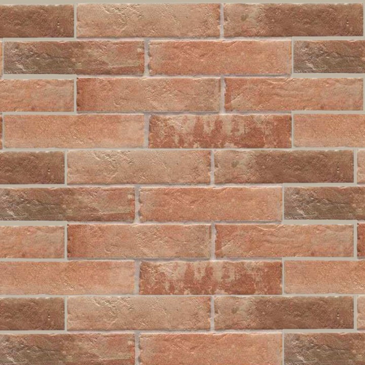 Andalucia Granada Parquet terracotta effect tiles in brickbond layout