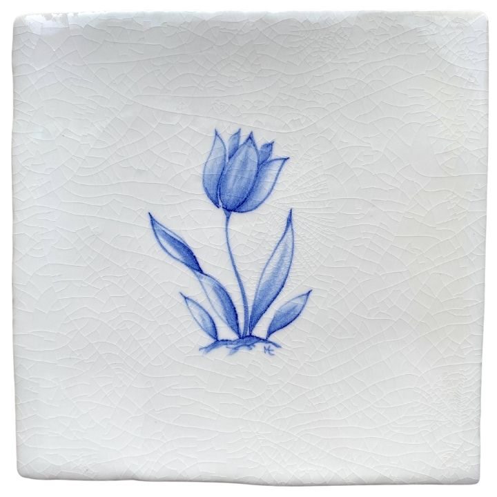 Tulip - 13 x 13cm Crackle Glaze, product variant image