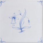 Classic Delft White Flowers 2