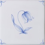 Classic Delft White Flowers 5