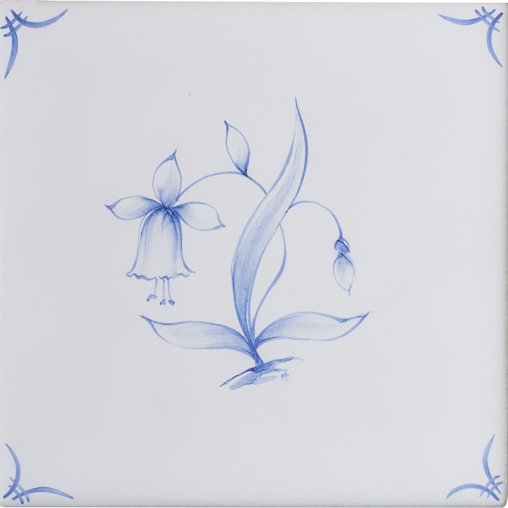 Classic Delft White Flowers 2