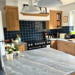 Halcyon Gingham tiles in the kitchen of Kim