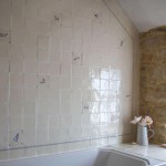 Emma diaz wilding bathroom hand painted wall tiles